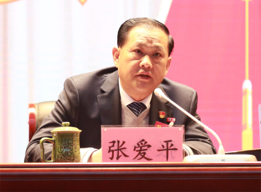 张爱平同志宣读中共徐州开云官方端网站登录入口实业集团第一届党委成员分工及纪委成员分工